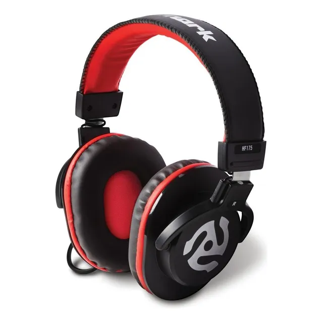 Auriculares Para Dj Numark Hf175 Con Parte Trasera Cerrada Y