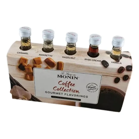Syrup Café Monin Coffee Collection 5 Sabores X 50 Ml C/u