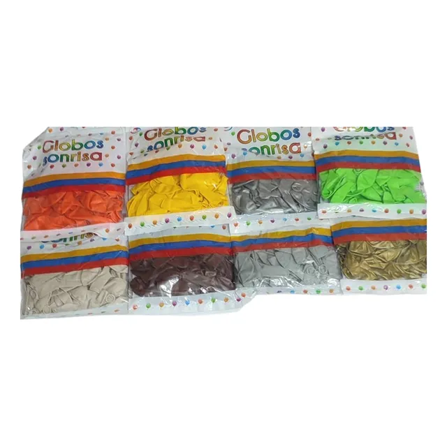 Globo Látex Mate Pack 50 Globos R11 (18 Paquetes)