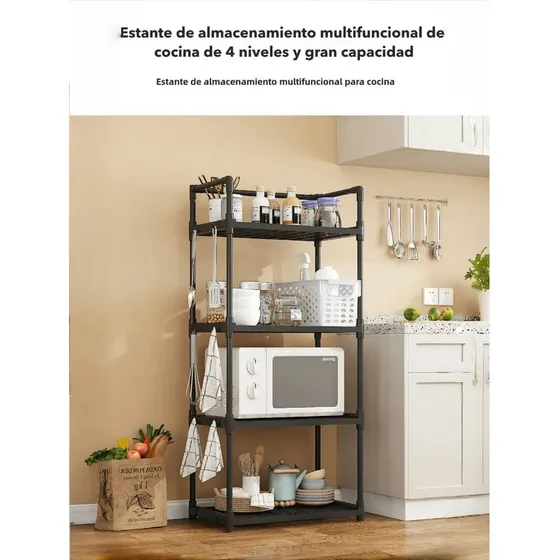 Estante Organizador De Microondas Cocina Multiusos Grande