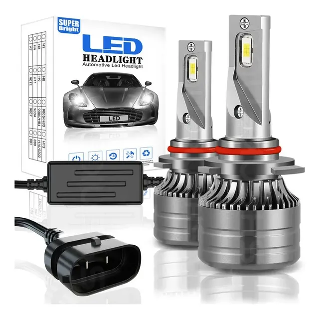 Focos Led Automotriz 9005 9006 H7 H4 H11 9007 Faros Auto