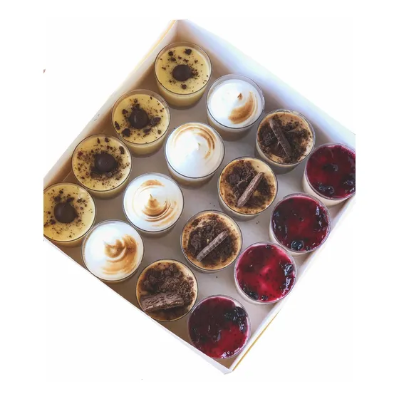 Shots Dulces - Postres En Vasitos 100cc - Mesa Dulce