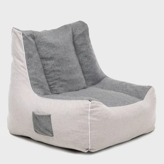 Sillon Pouf Velvet R2 / Pouf Relan Color Borgoña Claro