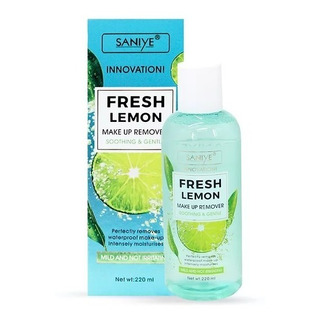 Removedor De Maquillaje Limón Saniye 220 Ml Removedor De Maquillaje Limón Saniye 220 Ml