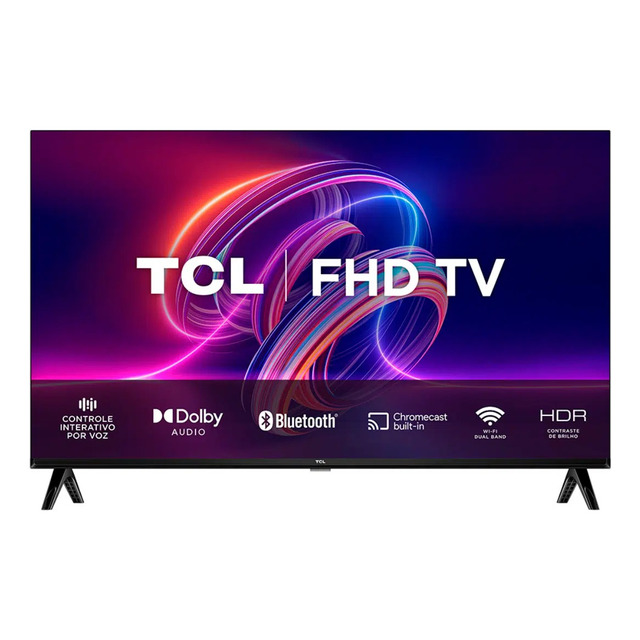 Smart Tv 40 S5400a Led Fhd Android Preta Tcl Smart Tv 40 S5400a Led Fhd Android Preta Tcl
