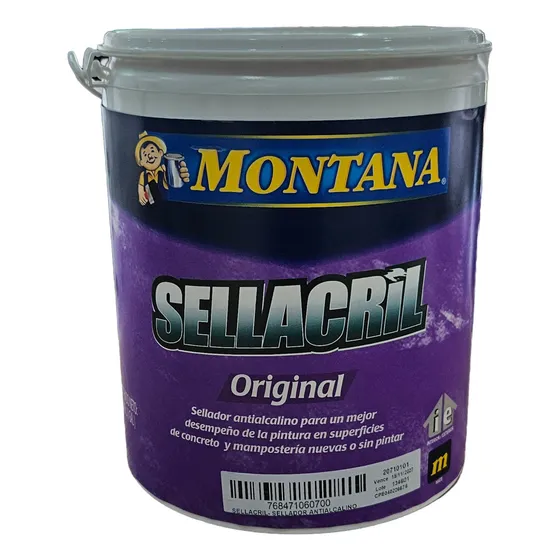 Pintura Fondo Antialcalino Sellacril Montana (galon) 