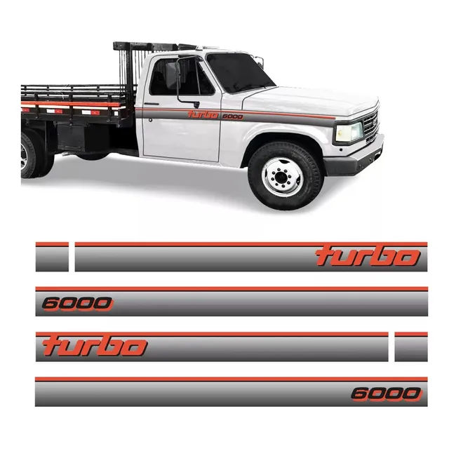 Calco Lateral Chevrolet D6000