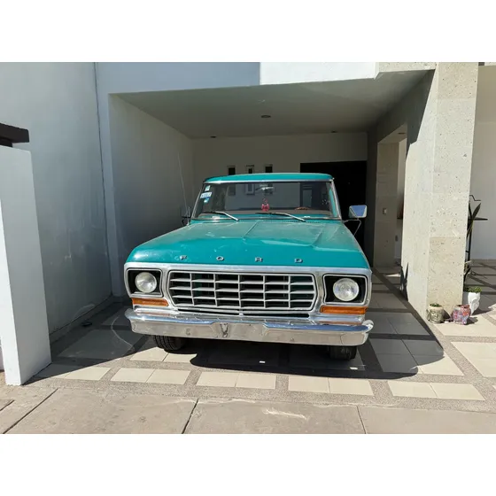 Ford F-100 Custom Modelo 1978 Un Clásico Listo Para Manejar