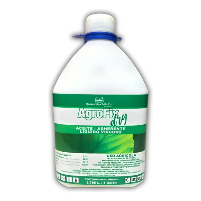 Agrofix Dry (super Brillo) Caja De 4 Galones De 3.785 L