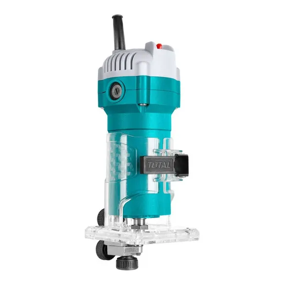 Router Trompo Fresadora De Mano Total 600w Encastre 6mm 1/4'' 34.500rpm Tlt6001