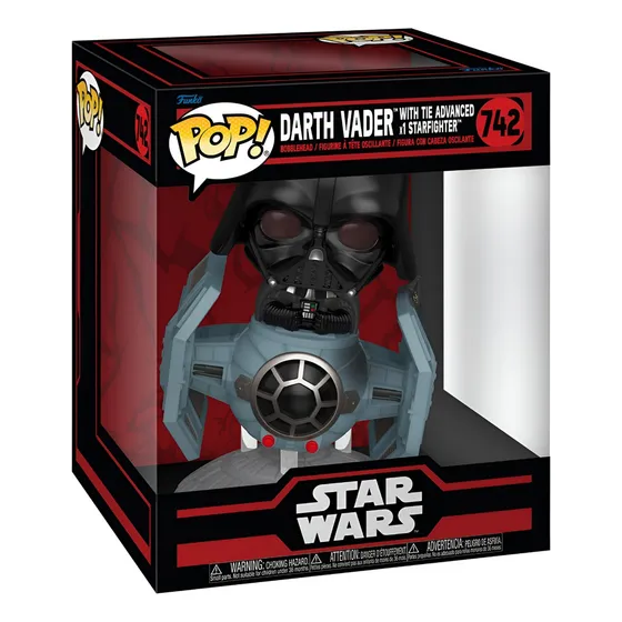 Funko Pop! Rides Deluxe: Star Wars - Tie Fighter con Vader