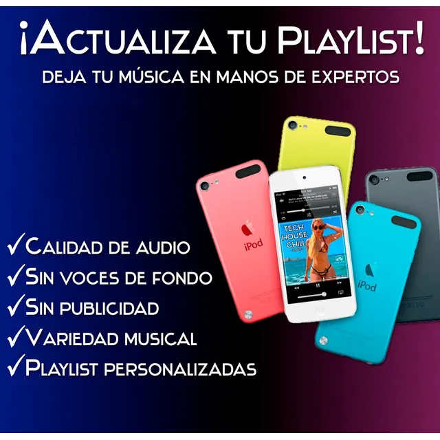 Musica Para Tu iPod Classic, Touch, iPhone, iPad, Pendrive