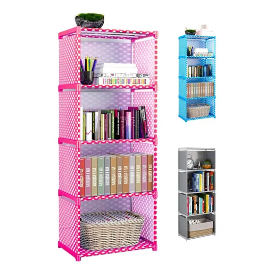 Librero Organizador Estantería Mueble Estante Espesar 4 Cubo