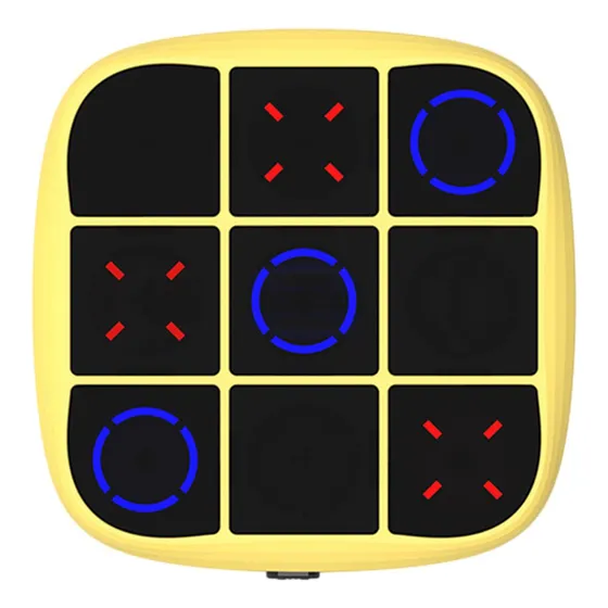 Tablero De Ajedrez Eléctrico, Juego De Mesa Xo Amarillo