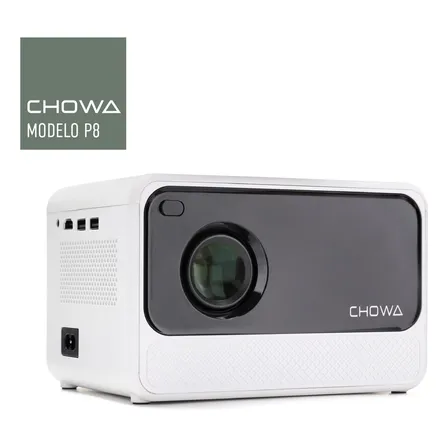 Proyector Video Beam Portátil Chowa 4K HD 720p Android Wifi 170 Lumenes Ansi Proyector Video Beam Portátil Chowa 4K HD 720p Android Wifi 170 Lumenes Ansi