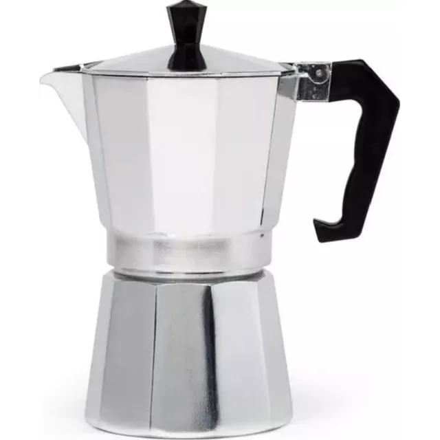 Cafetera Greca Expres 12 Tazas Aluminio Hogar Cocina Cafe