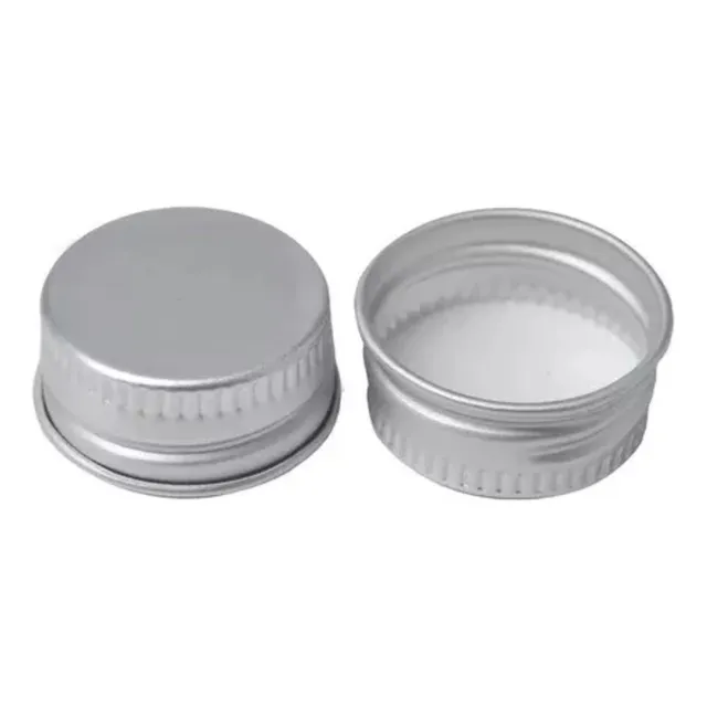 50 Tapas Metalicas Ciegas O Perforadas Rosca 28mm