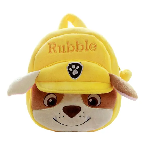 Mochila Infantil Preescolar Felpa De La Patrulla Rubble