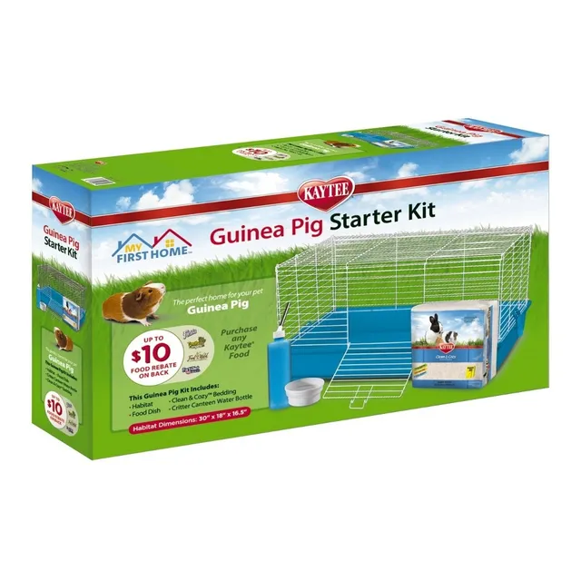 Casa Cobayos Guinea Kit 76 Cms X 46 Cms X 42 Cms De Altura