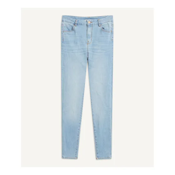 Jean Curvy Mujer Seven Azul En Algodón 28160426-581