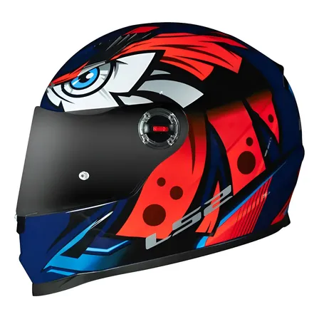 Capacete Ls2 Classic Tribal Laranja Laranja Sólido Brilhante 57/58
