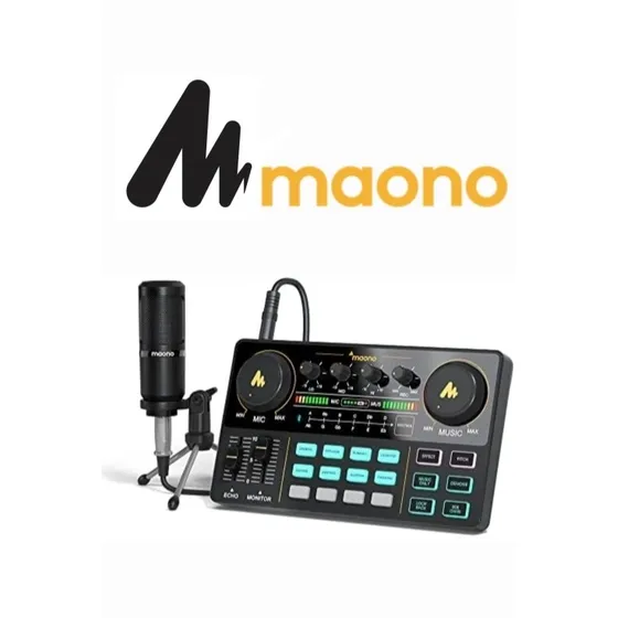 Maono Maonocaster Lite - Interfaz De Audio Micrófono Condens