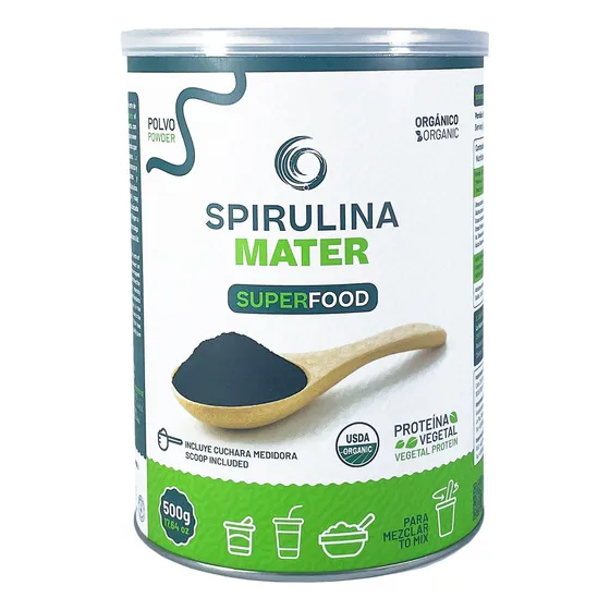 Espirulina Mater Maxima En Polvo 500 g