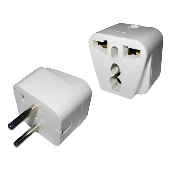 Trifasico Enchufe Adaptador De Ficha Universal A 2 En Linea