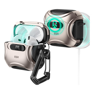 Funda Er Para AirPods 4 Halolock Cyber Desert Tita A Prueba Funda Er Para AirPods 4 Halolock Cyber Desert Tita A Prueba