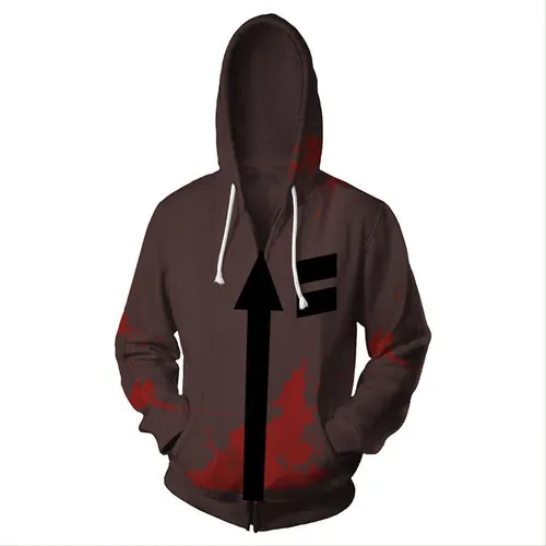 A A Los Ángeles De La Muerte Isaac Foster Cosplay Cremallera