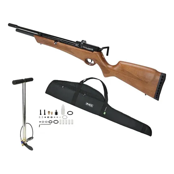 Carabina De Pressão Pcp Rossi Outlander Vr + Itens