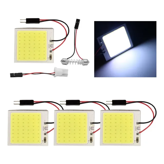 Kit 4 Placa Super Led Cob 48 Chips T10 Torpedo M2 Atacado