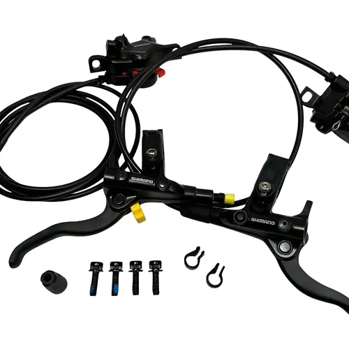 Kit de freio hidráulico traseiro Shimano BL-M4100/BR-MT420