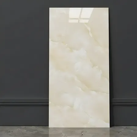 Kit 6 Placas Adesivas Triboshop Mármore 3d Autocolante 60x30cm Parede Bege