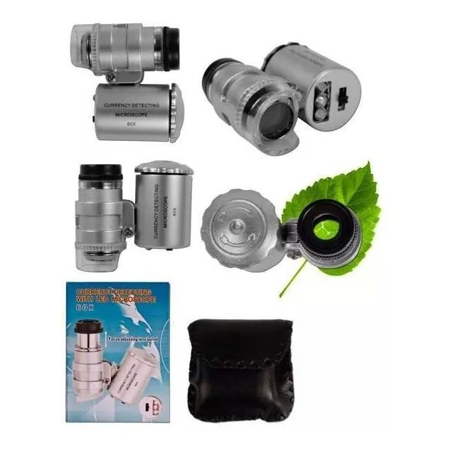 Lupa Mini Microscopio 60x