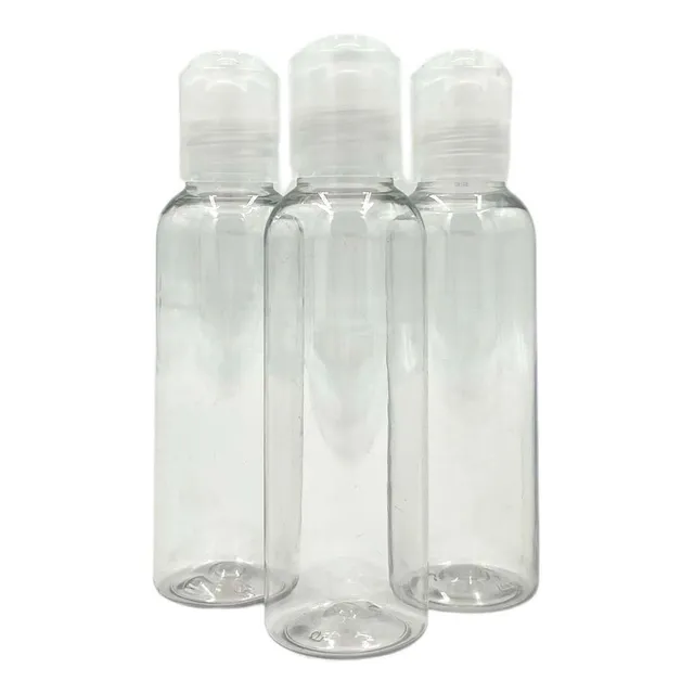 Envase De Plastico 60 Ml Tapa Disco Gel Crema Shampoo X 50 P