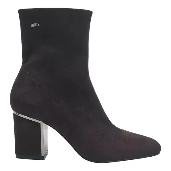 Botas Dama Dkny Botines Elegantes Negros Textil 1800433