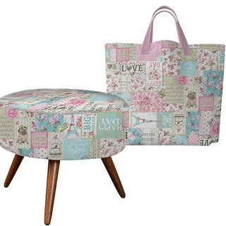 2m - Tecido Souplast Dreams - Flores Love ImpermeĂĄvel Pvc 2m - Tecido Souplast Dreams - Flores Love ImpermeĂĄvel Pvc