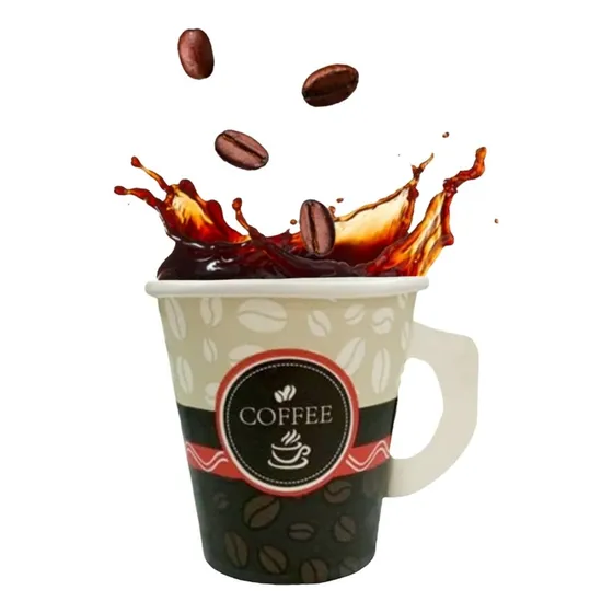 Vasos De Cartón Para Café 6 Onza X 1000 Vasos