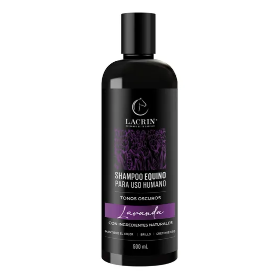 Shampoo de Caballo Lacrin Lavanda Cabello Oscuro