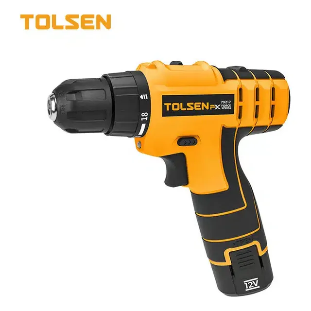 Taladro Inalámbrico 12v Con Bateria De L Tolsen