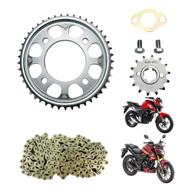 Kit Arrastre Sprocket Para Honda Cb160 Cb160f Cb190 Cb190r