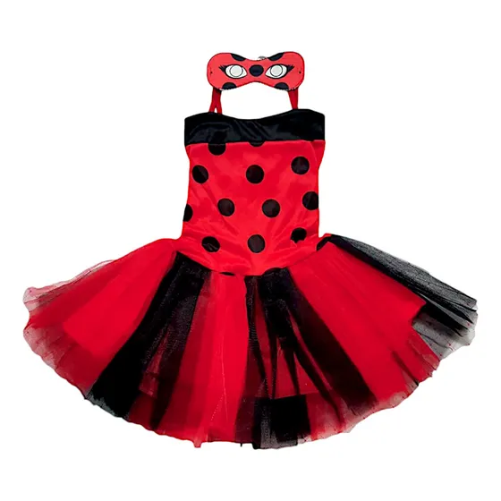 Disfraz Tutu Infantil Tipo Lady Bug