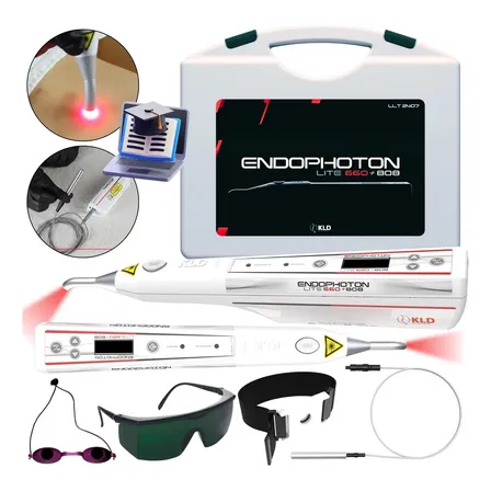 Laser Combo 660nm 808nm Endophoton Kld Cicatriz Dor Edema 127/220v