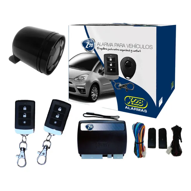 Alarma Auto X28 Z20 S Volumetrica Comanda Centralizados