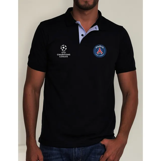 Camiseta Tipo Polo Paris Psg Fc Champions League
