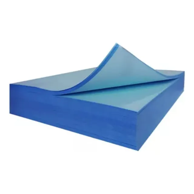 Papel Bond Azul 250 Hojas Doble Carta 75gr