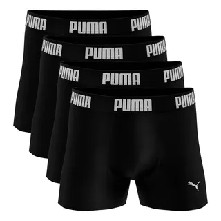 Kit 4 Cuecas Boxer Puma Poliamida Sem Costura Original Kit 4 Cuecas Boxer Puma Poliamida Sem Costura Original