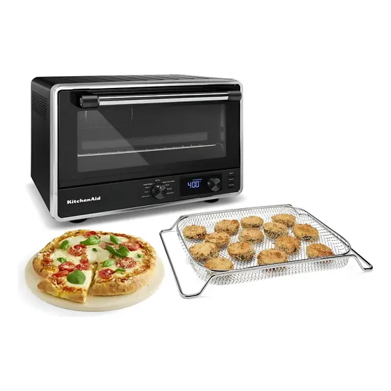Horno Digital Con Air Fry Y Aditamento Pizza 21 L Kitchenaid | Cuotas sin interés