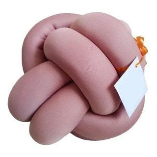 Almofada De Nó Escandinavo Rosa Antigo Almofada De Nó Escandinavo Rosa Antigo